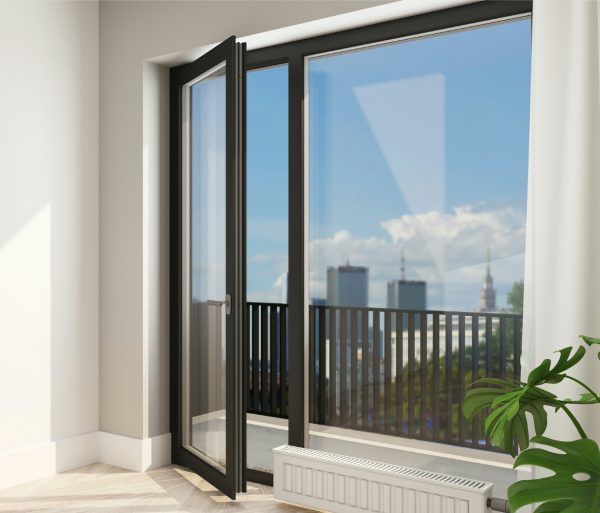 Porte-fenêtre ALU 2 ouvrants sur mesure